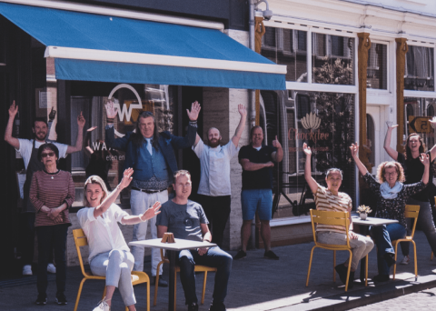 Restaurant Waanzinnig is klaar voor het nieuwe normaal Restaurant Waanzinnig is klaar voor het nieuwe normaal