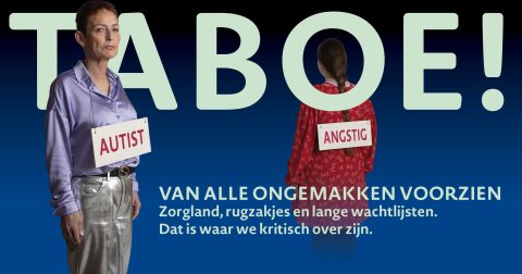 Verkoop voorstelling TABOE! theatergroep RIBW Brabant van start!