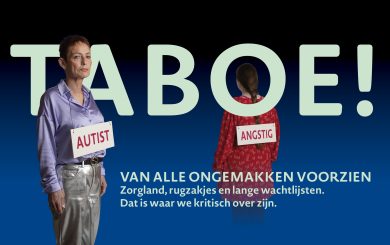 Start verkoop voorstelling TABOE! theatergroep RIBW Brabant